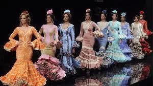 9 TRAJE DE FLAMENCA - CANASTERO - APLICACIONES DE ENCAJE