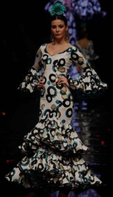 TRAJE DE FLAMENCA - ESTAMPADO